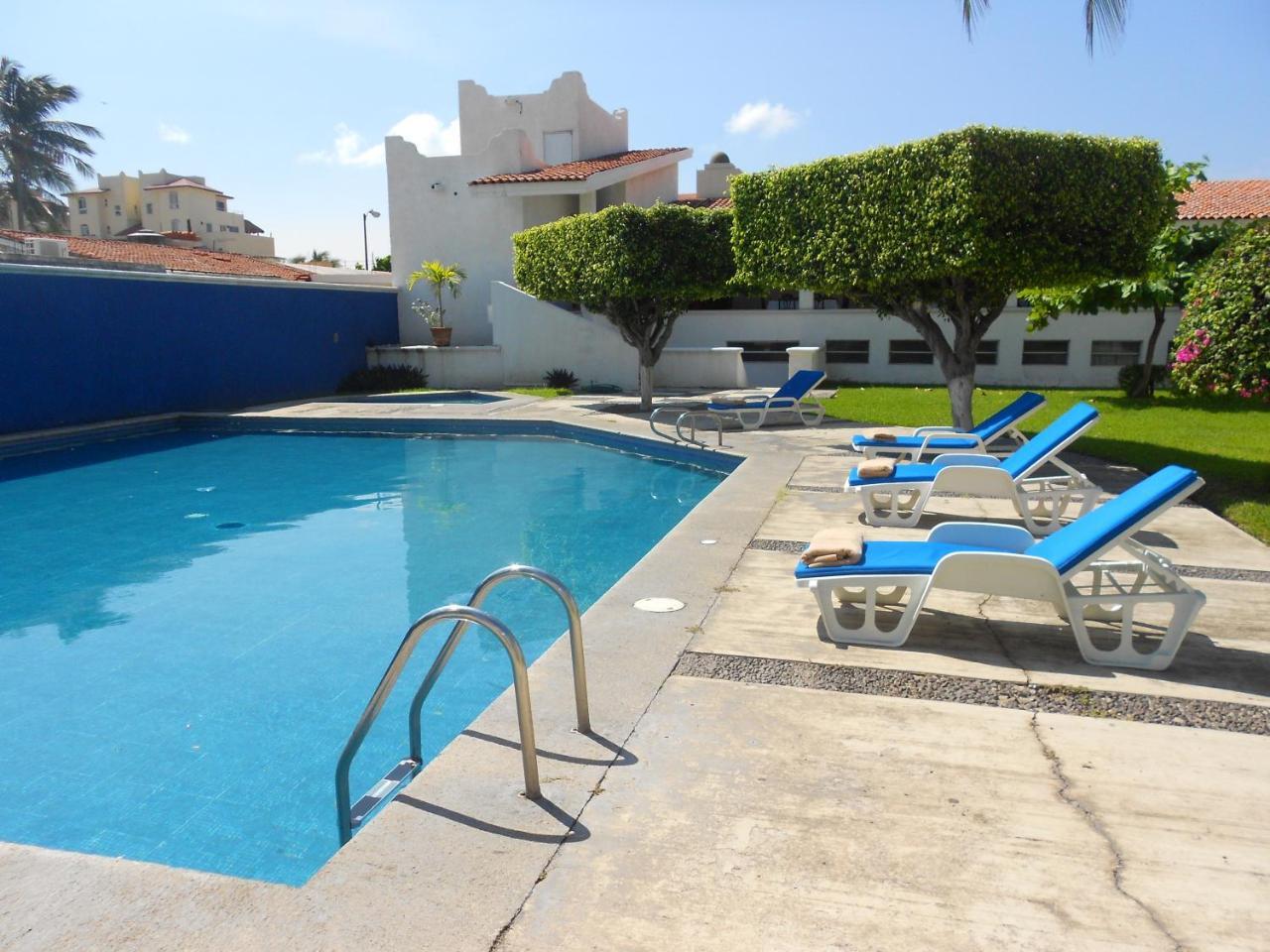 Suites Las Palmas Hotel Y Villas Manzanillo Bagian luar foto