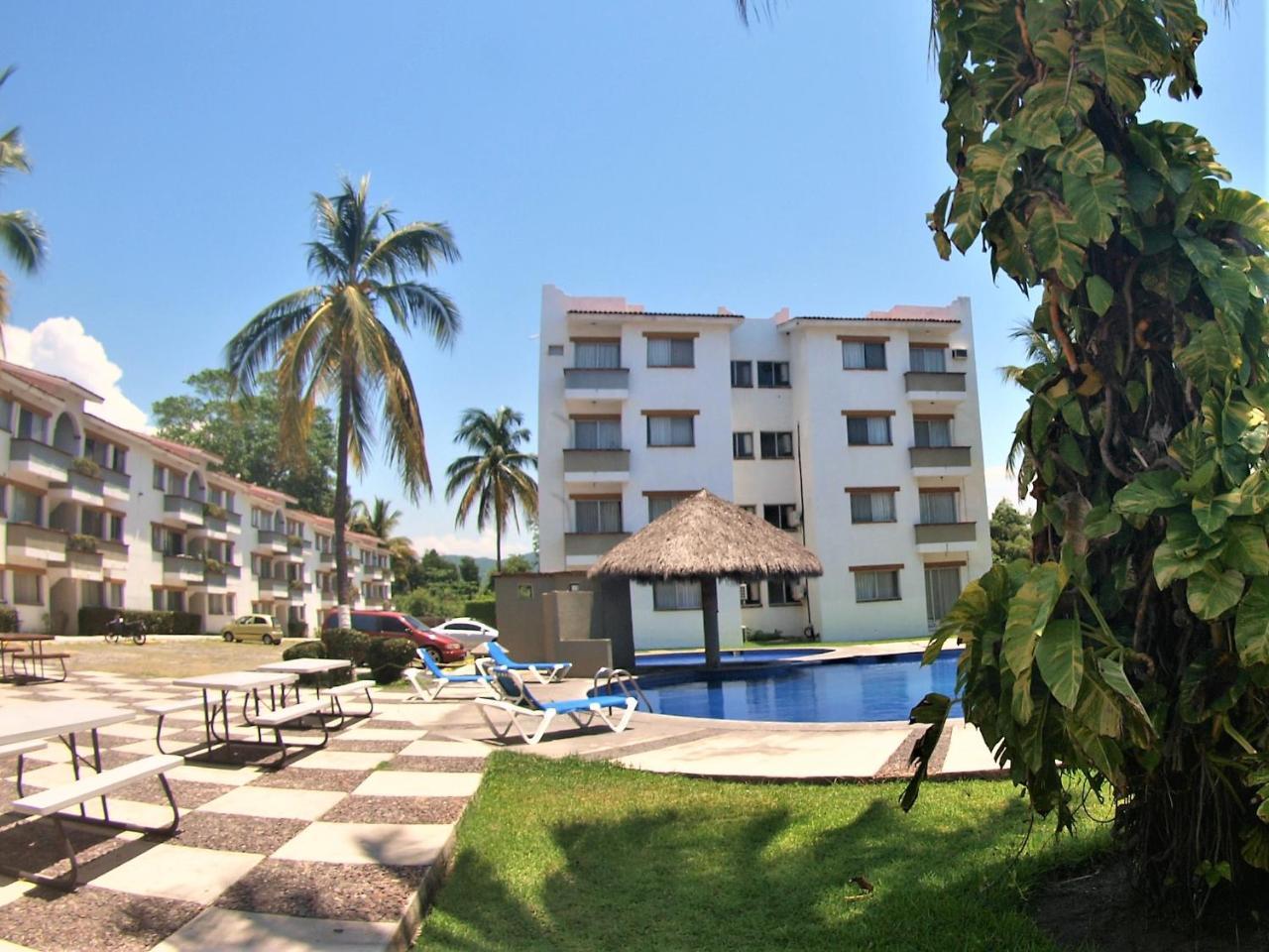 Suites Las Palmas Hotel Y Villas Manzanillo Bagian luar foto